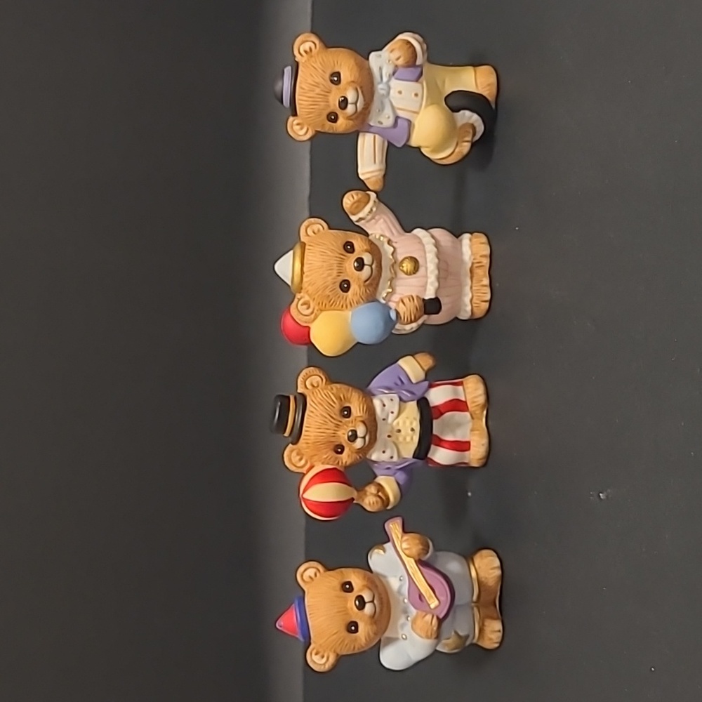 Set of 4 Homco Circus Bears